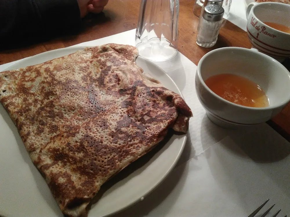Crêpe la Provençale Et Cidre